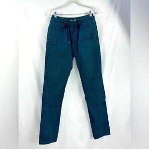 Men’s Publish Jogger Pants Size 30 Blue Green Like New